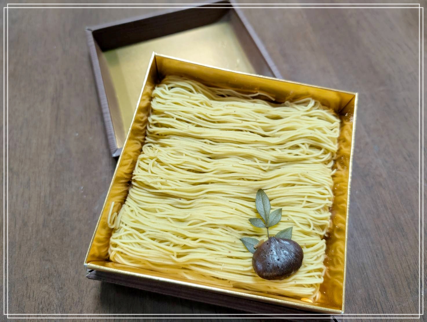 栗千本　★和栗モンブラン×大福★